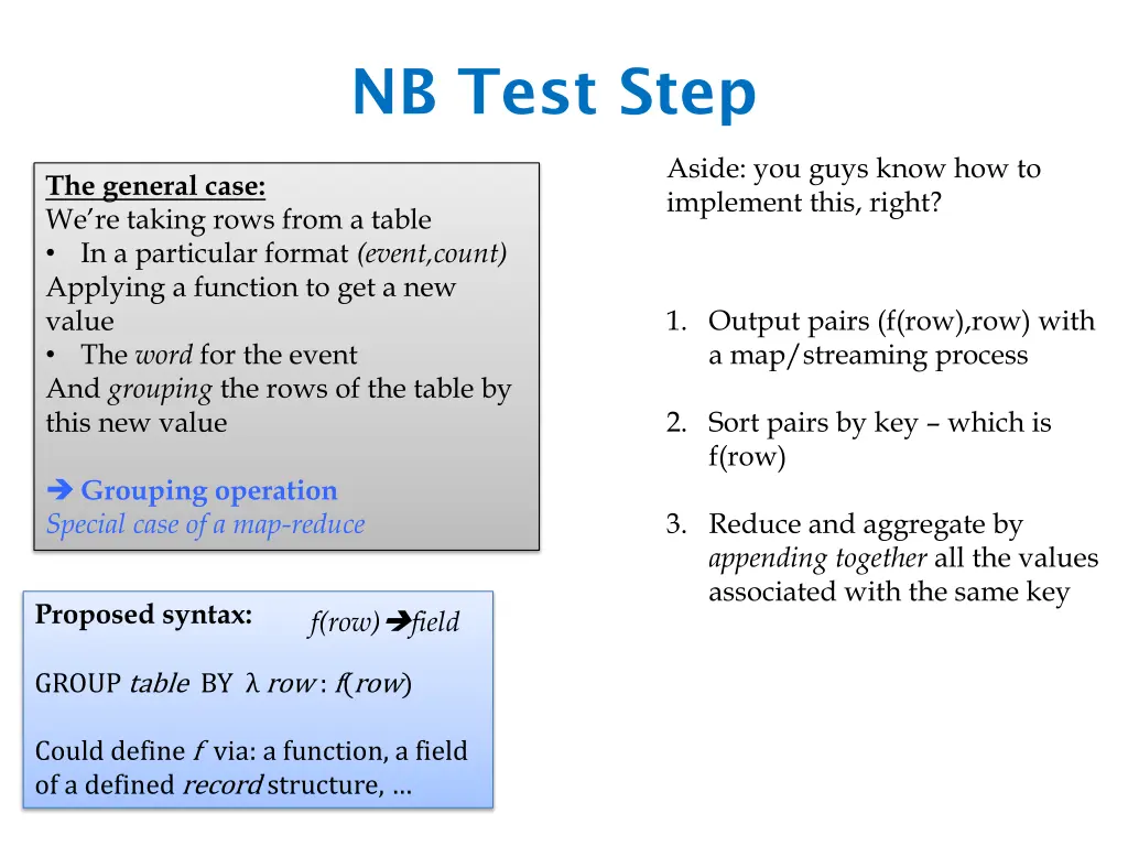 nb test step 2