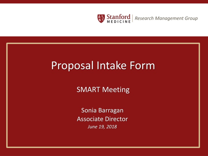research management group