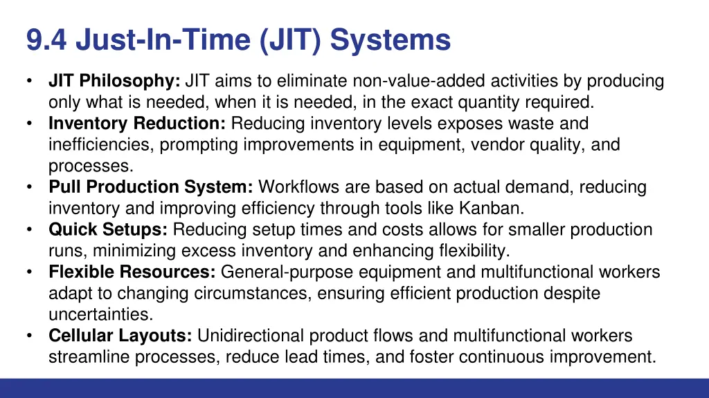 9 4 just in time jit systems