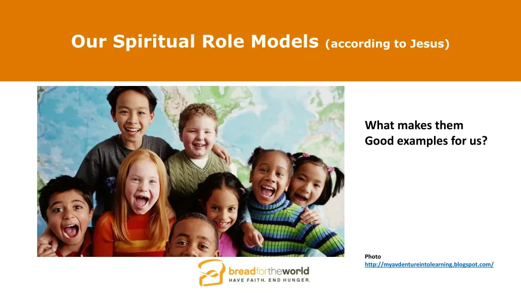 our spiritual role models according to jesus