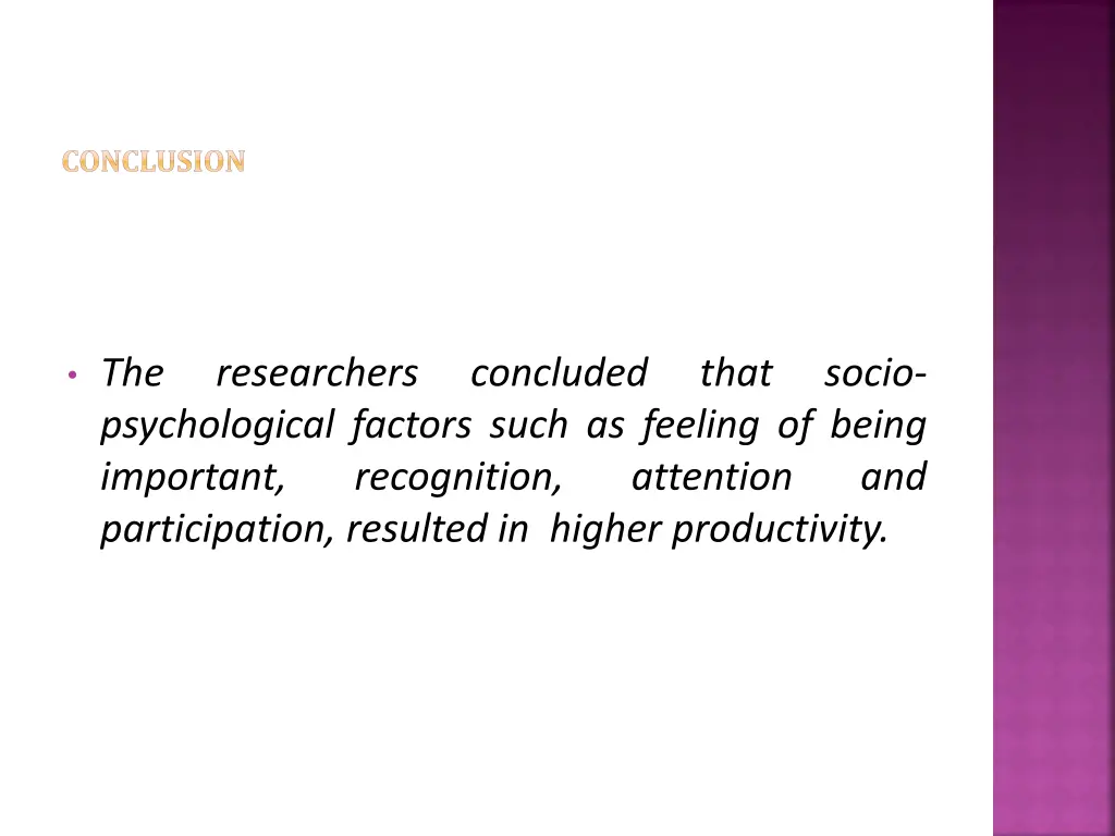 conclusion 1