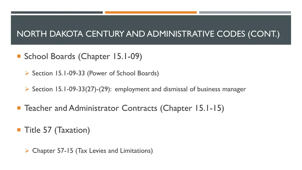 north dakota century and administrative codes cont