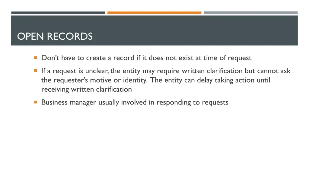 open records 2