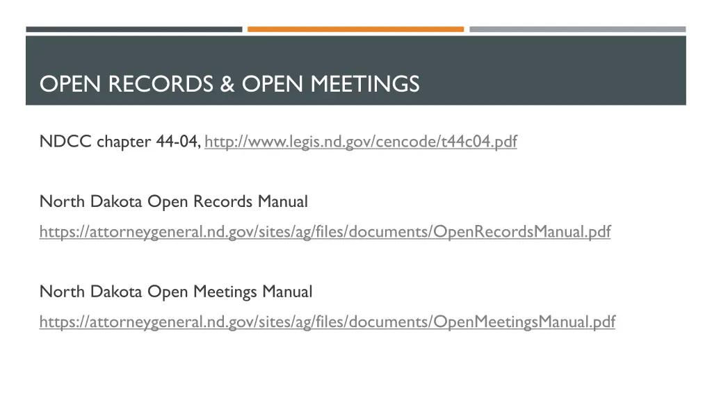 open records open meetings 2