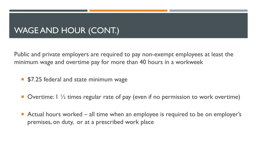 wage and hour cont