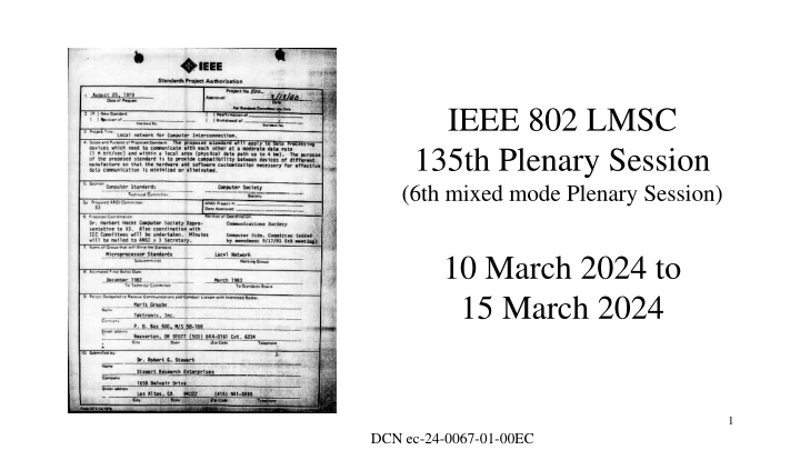 ieee 802 lmsc 135th plenary session 6th mixed
