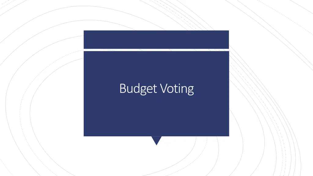 budget voting