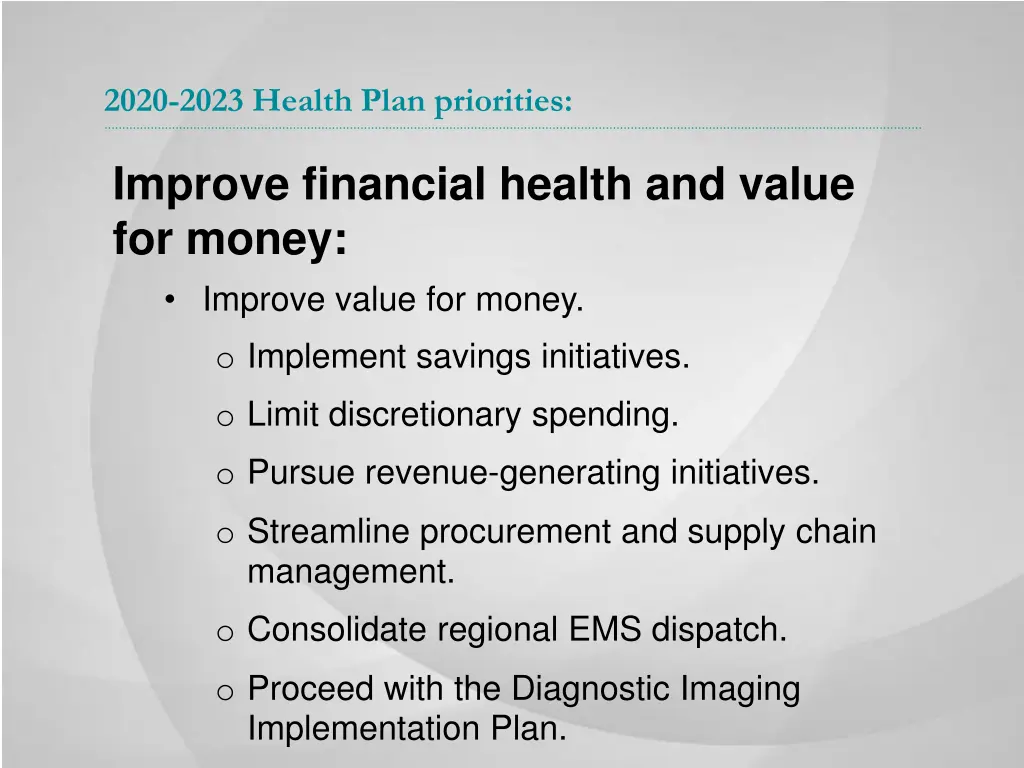 2020 2023 health plan priorities 3