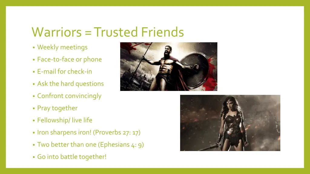 warriors trusted friends