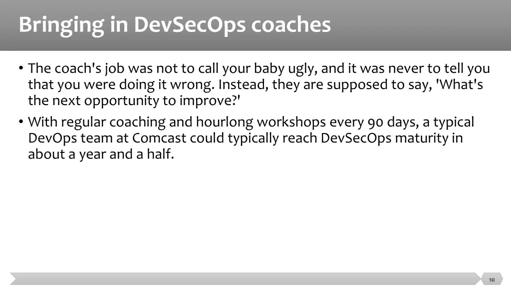 bringing in devsecops coaches 4