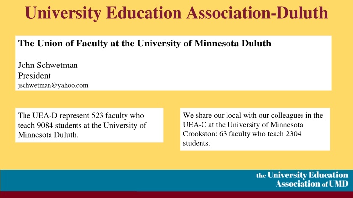 university education association duluth