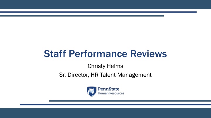 staff performance reviews christy helms