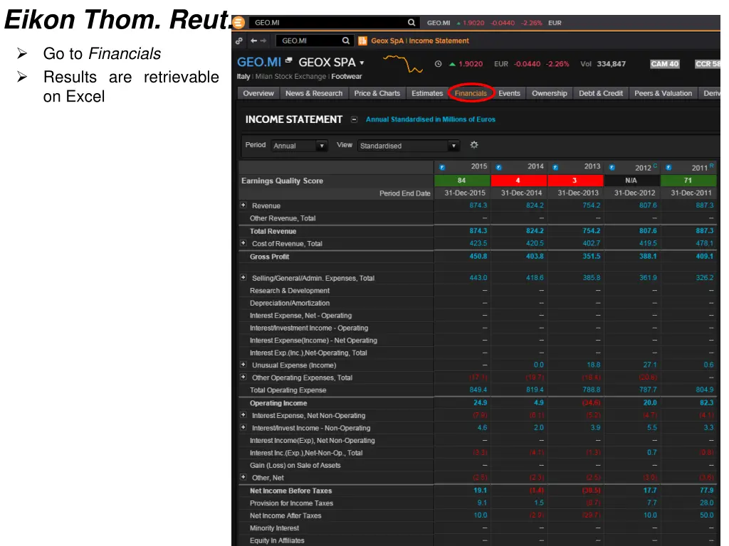 eikon thom reut