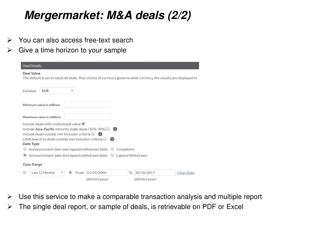 mergermarket m a deals 2 2