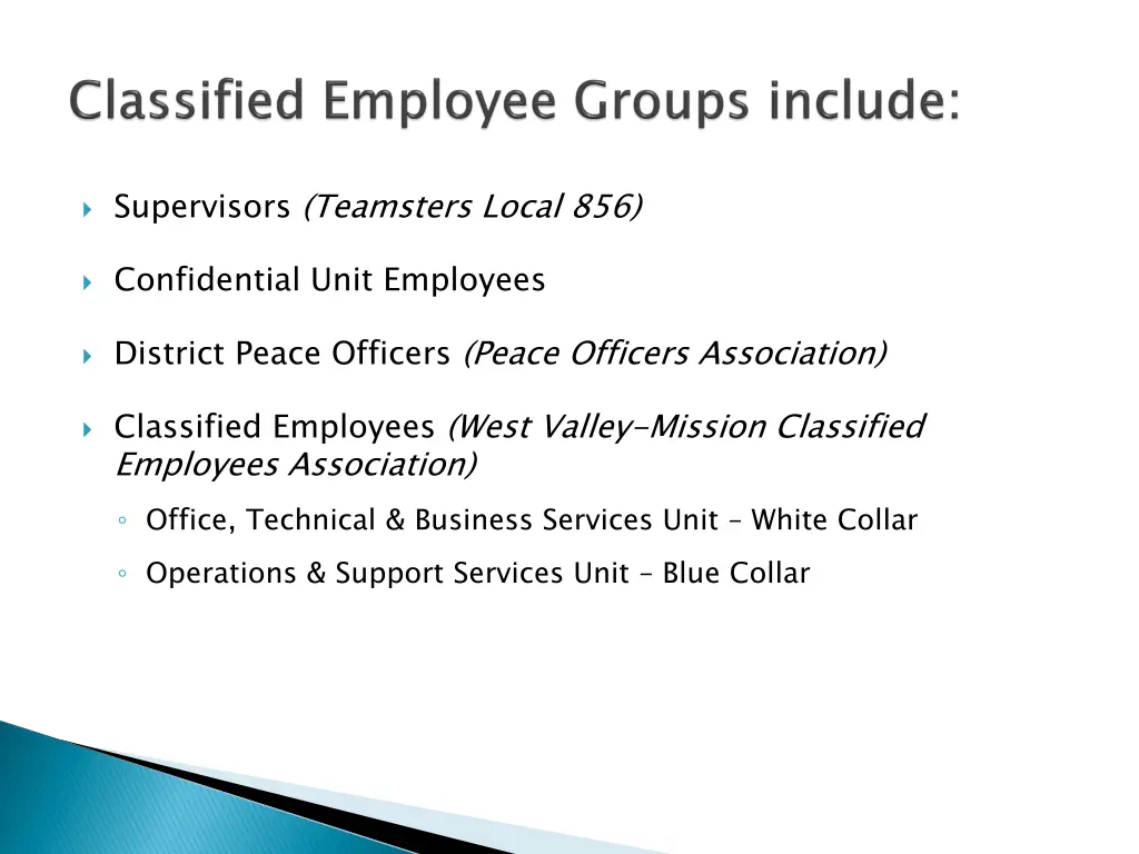 supervisors teamsters local 856