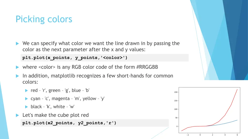picking colors