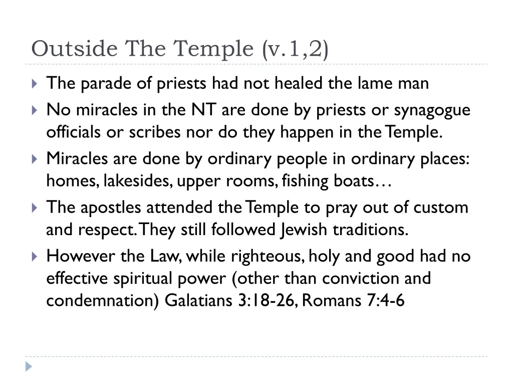 outside the temple v 1 2