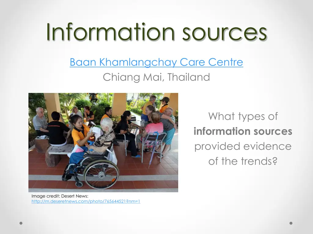 information sources 1