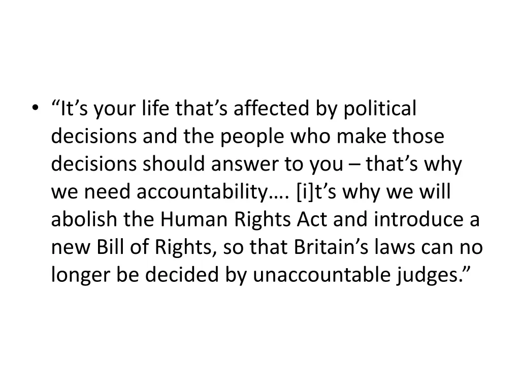 it s your life that s affected by political