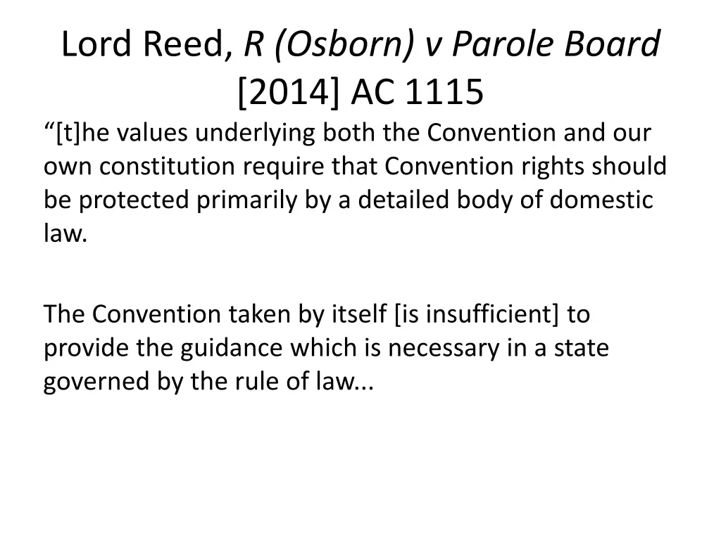 lord reed r osborn v parole board 2014 ac 1115