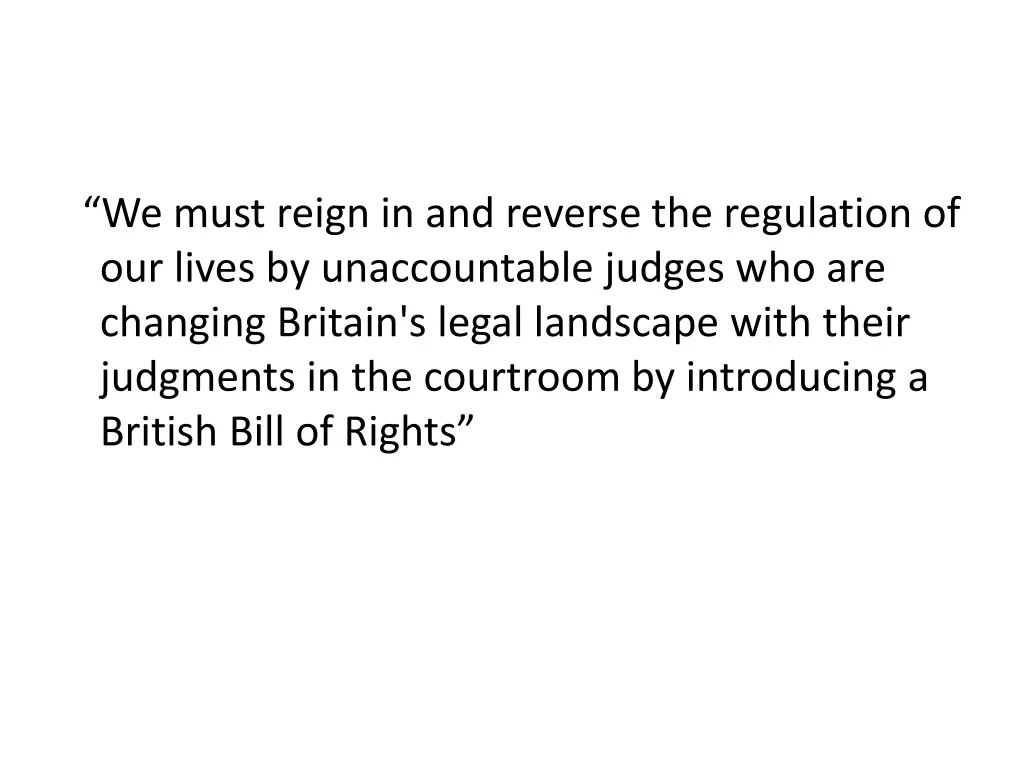 we must reign in and reverse the regulation