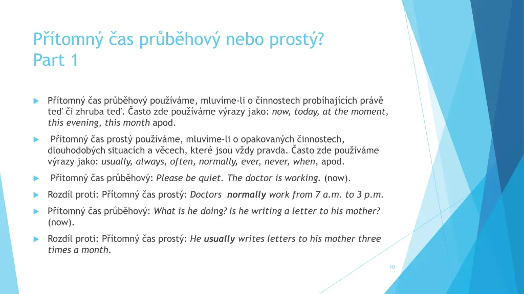 p tomn as pr b hov nebo prost part 1