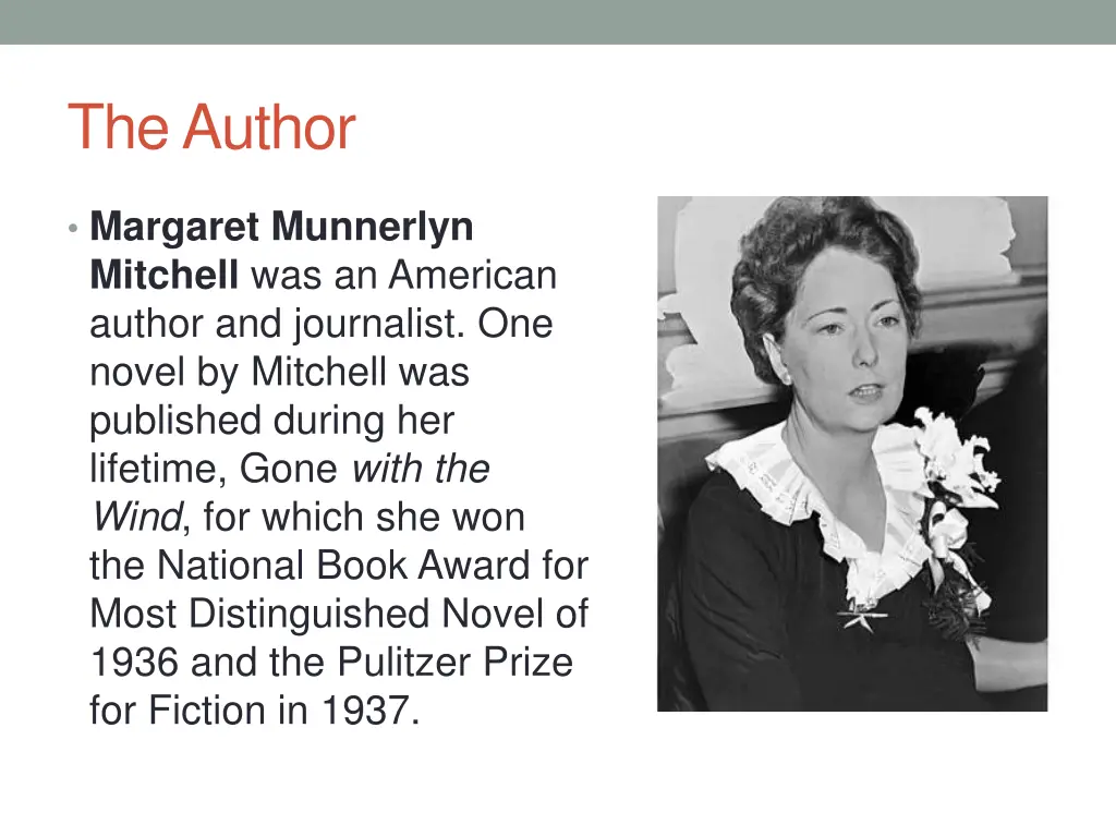 the author