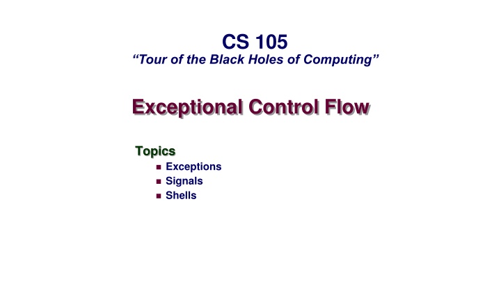 cs 105