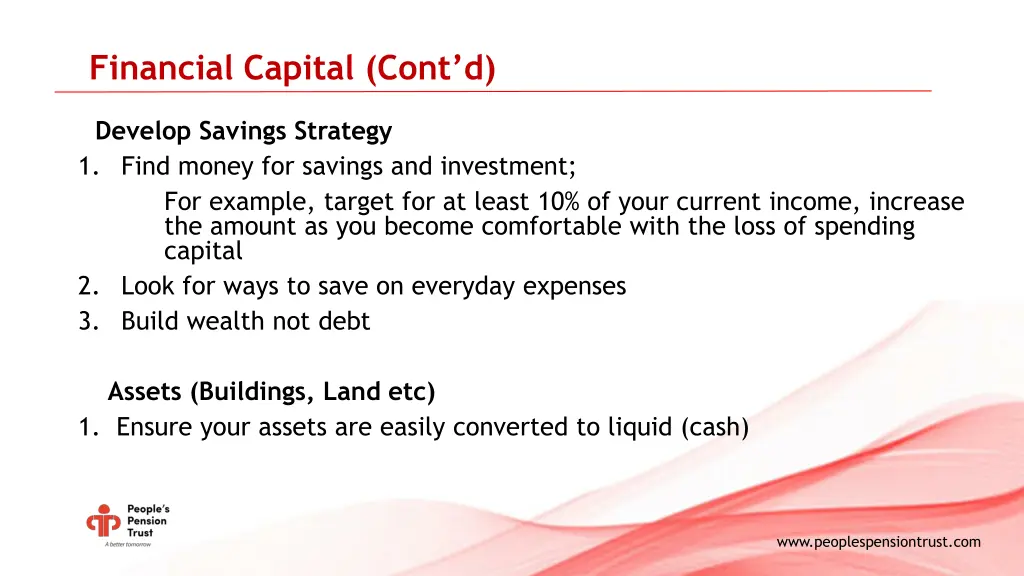 financial capital cont d 2