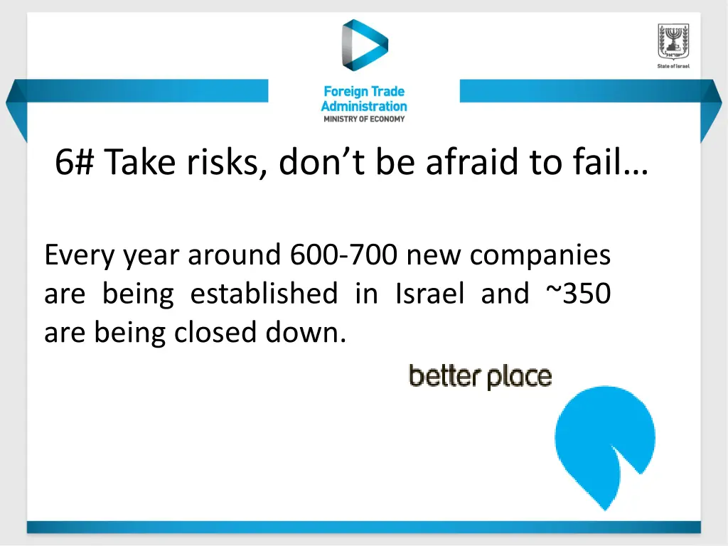 6 take risks don t be afraid to fail