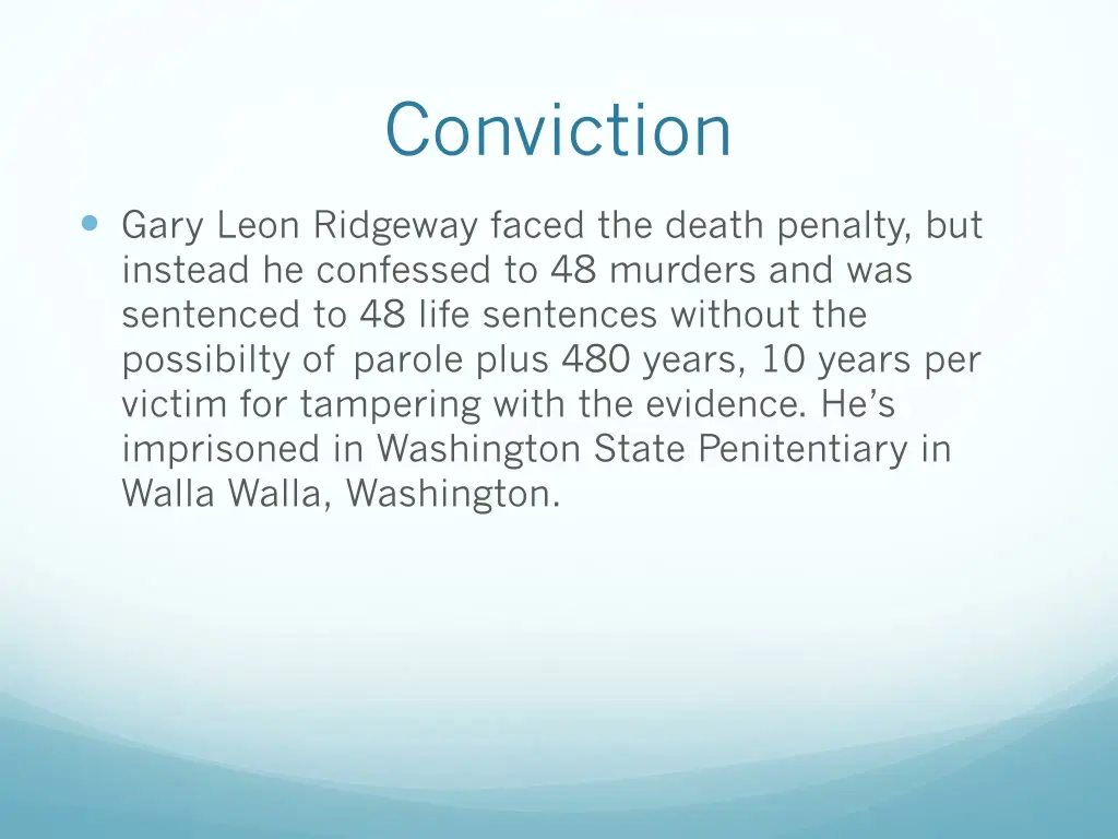 conviction