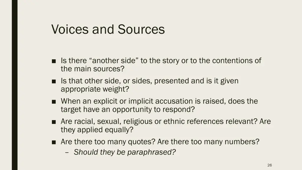 voices and sources 1