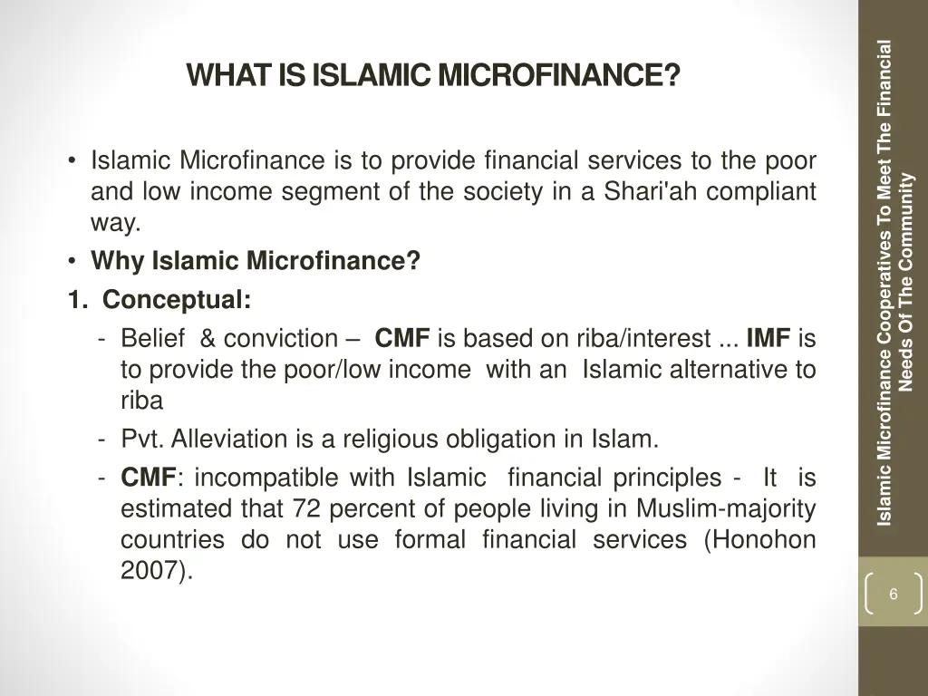islamic microfinance cooperatives to meet 4