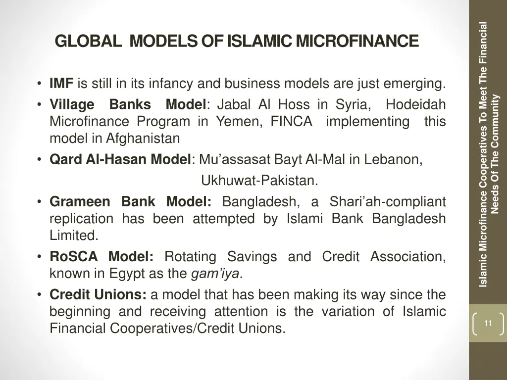 islamic microfinance cooperatives to meet 9