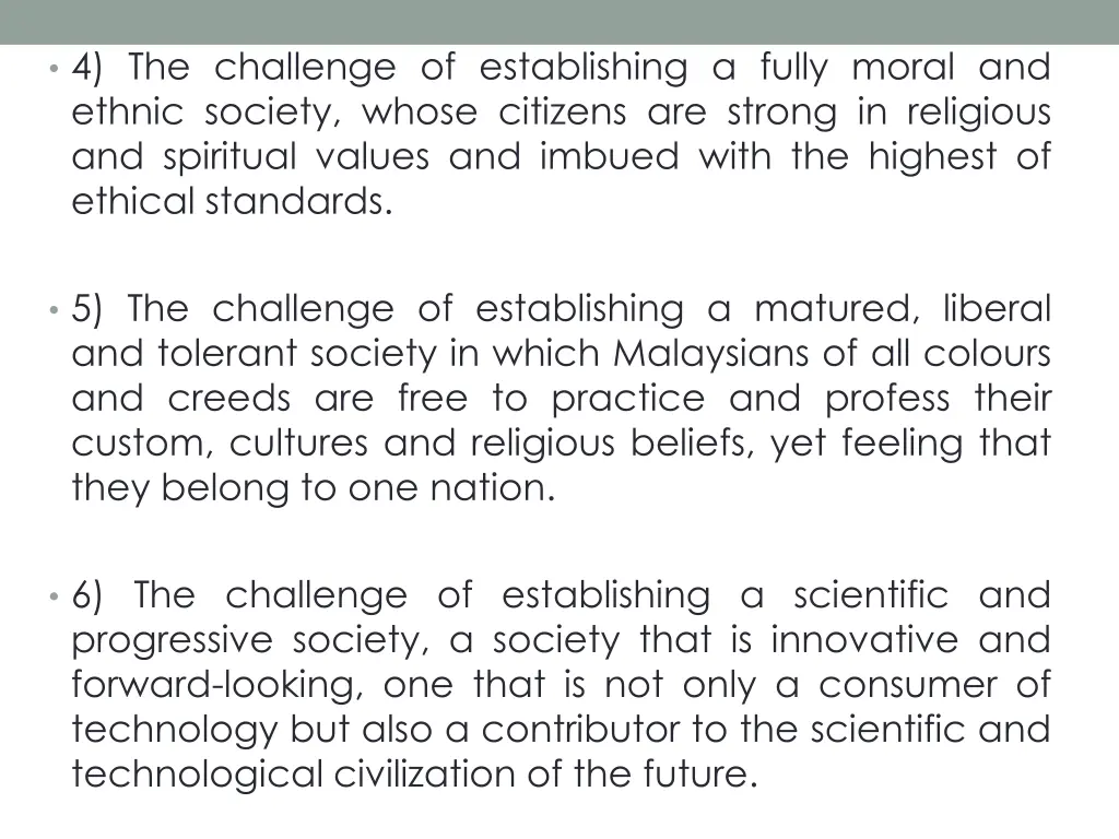 4 the challenge of establishing a fully moral