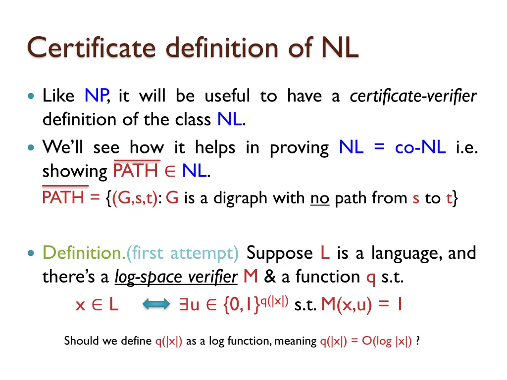 certificate definition of nl 1