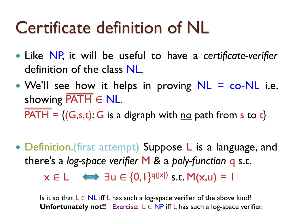 certificate definition of nl 4