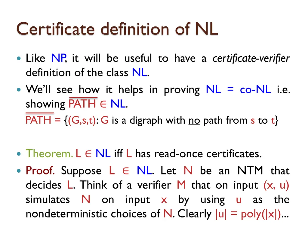 certificate definition of nl 9