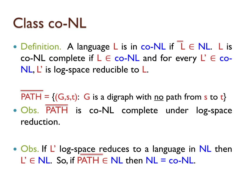 class co nl 1