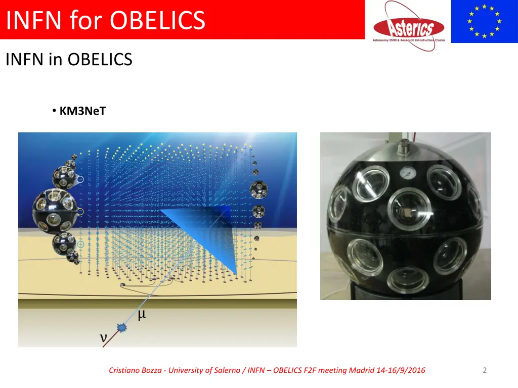 infn for obelics 1