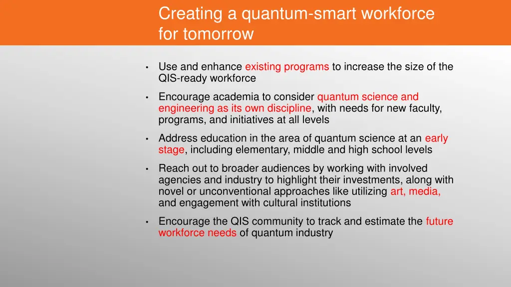 creating a quantum smart workforce for tomorrow