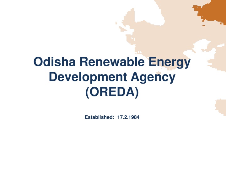 odisha renewable energy development agency oreda