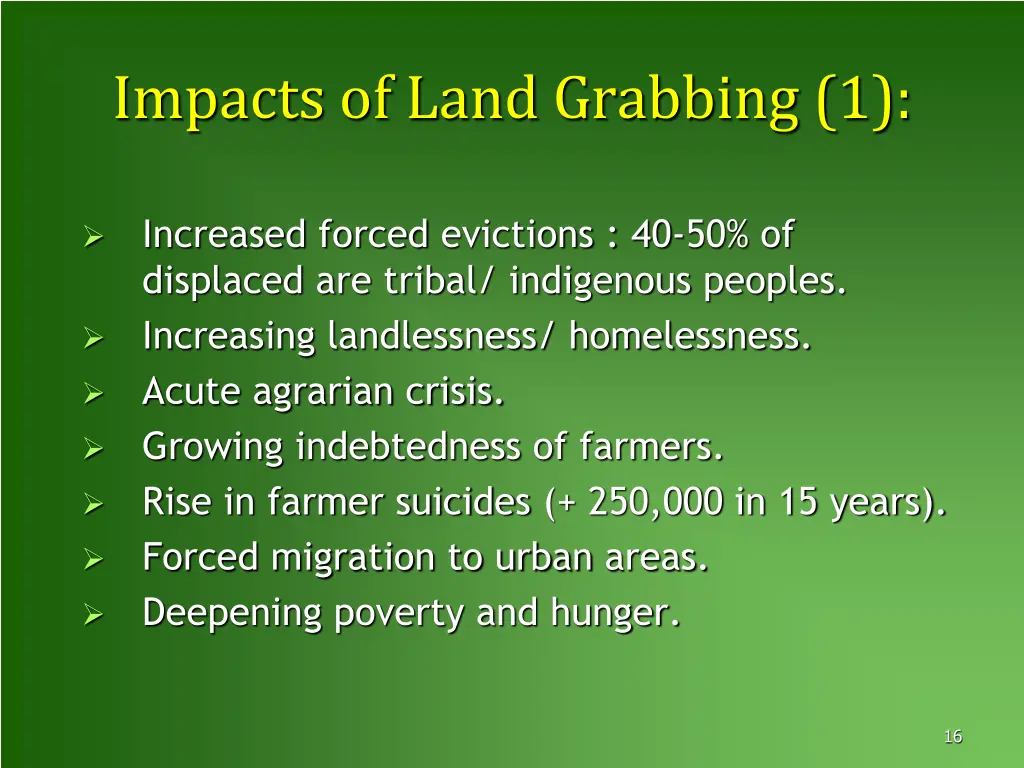 impacts of land grabbing 1