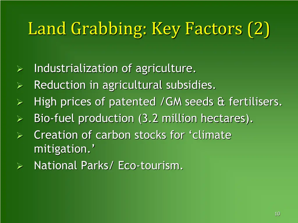 land grabbing key factors 2
