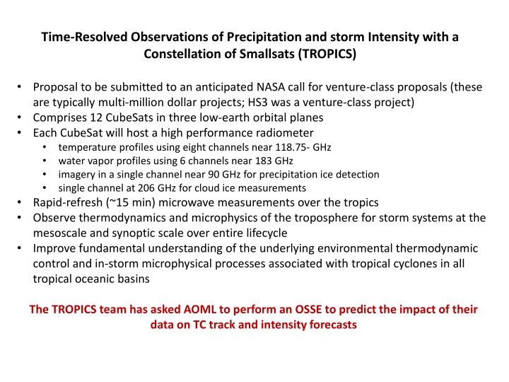 time resolved observations of precipitation