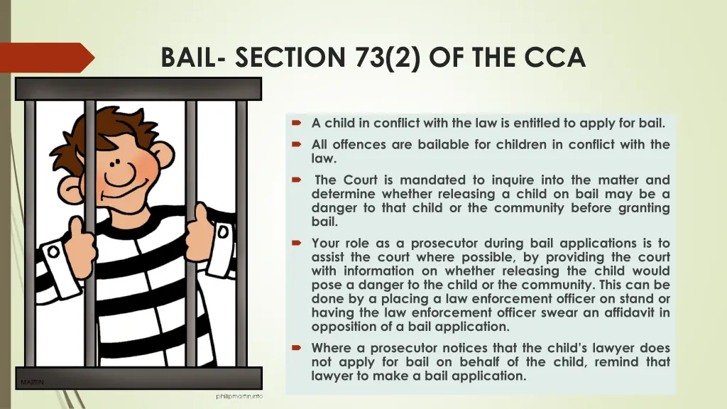 bail section 73 2 of the cca
