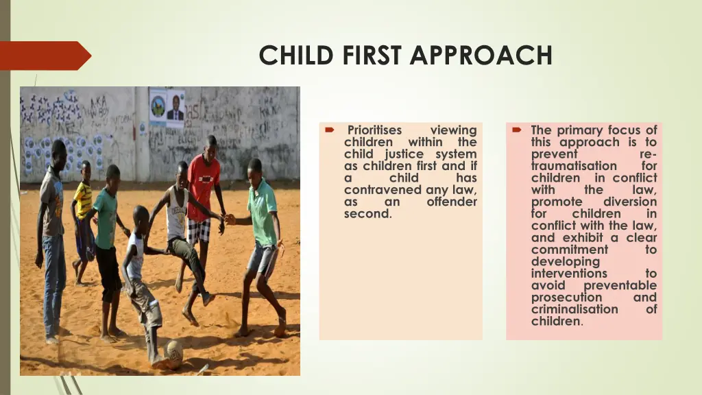 child first approach