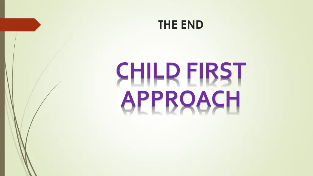 the end