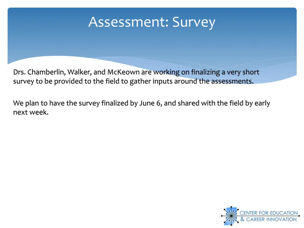 assessment survey