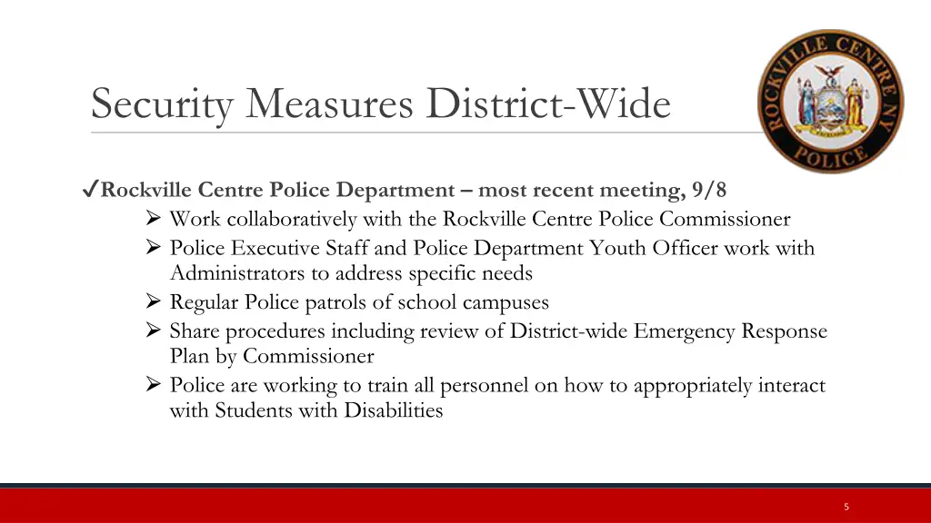 security measures district wide 2